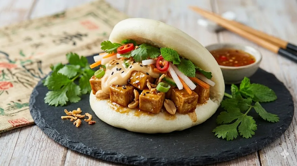 Bao tofu artisanal chez Bao Bao à Versailles