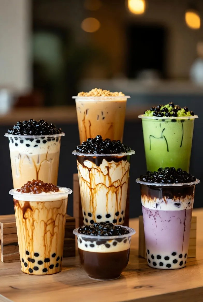 Bubble tea &agrave; Versailles pr&eacute;par&eacute; chez Bao Bao